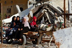 بازگشت تعدادی از آوارگان فلسطینی به خانه‌هایشان