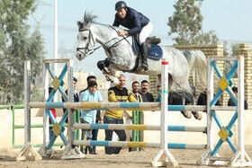 مسابقات پرش با اسب در یزد
