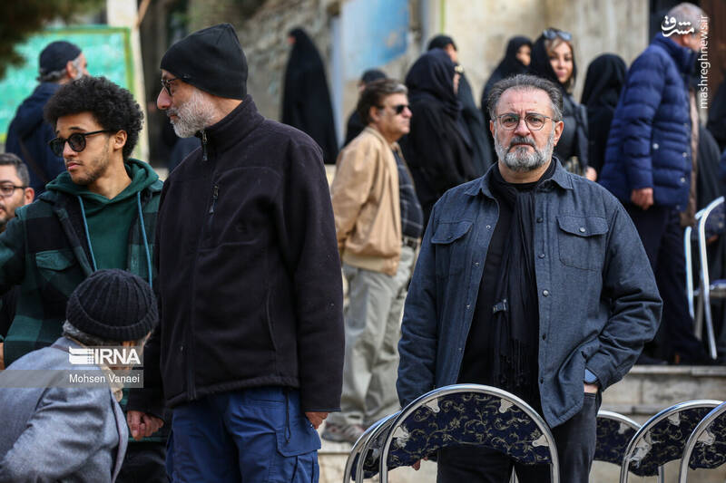 بدرقه غریبانه پروانه معصومی به خانه ابدی؛ غیبت مدیران و سلبریتیها+ عکس