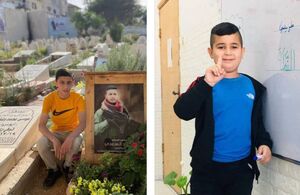 عکس/ شهادت دو کودک فلسطینی به ضرب گلوله صهیونیست‌ها