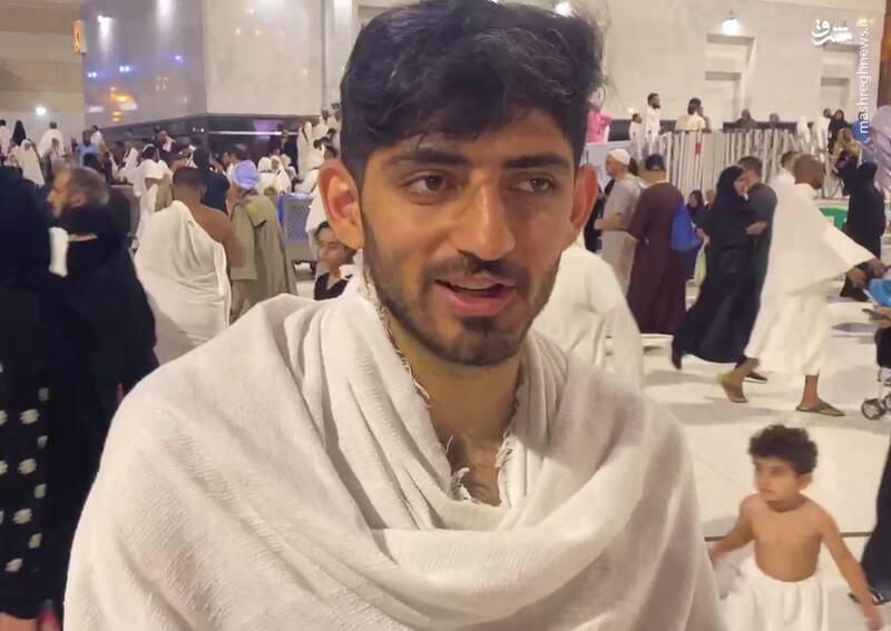 تصویر گلزن دربی فینال جام حذفی در لباس حاجیها