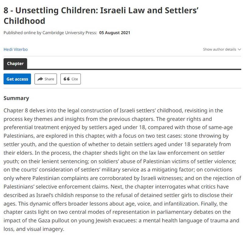 کودکان اسرائیلی با «نفرت» از عرب و فلسطینی بزرگ میشوند +فیلم و عکس