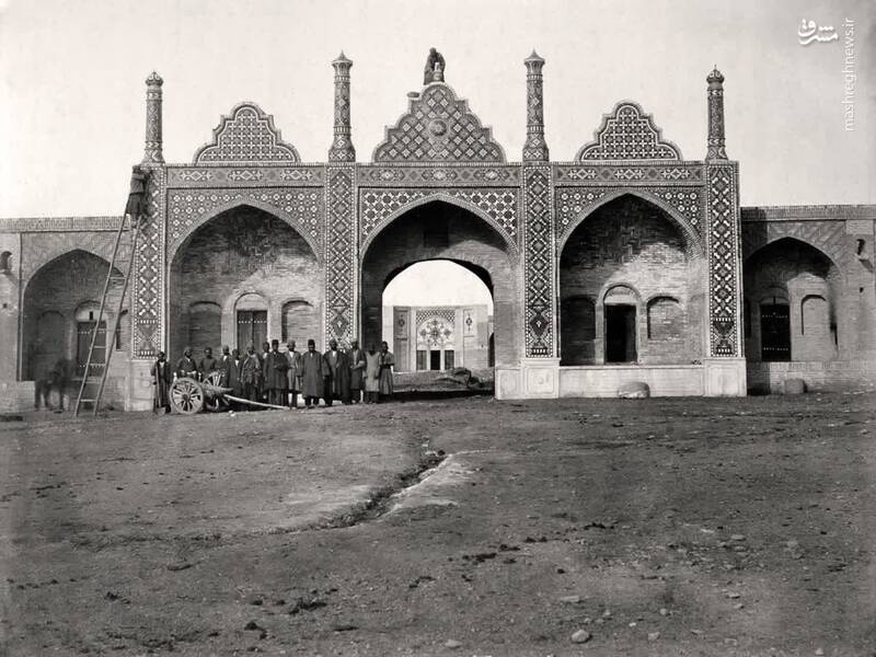 تصاویری از قم در سال 1300 3