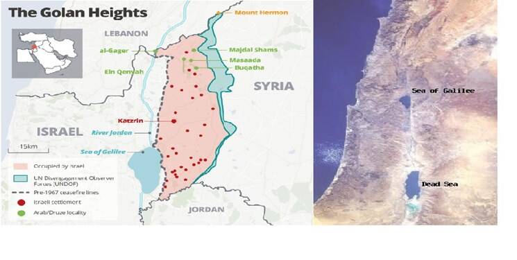 بازی هیدروهژمونی صهیونیستها با جولان