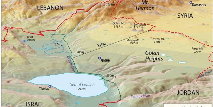 بازی هیدروهژمونی صهیونیستها با جولان