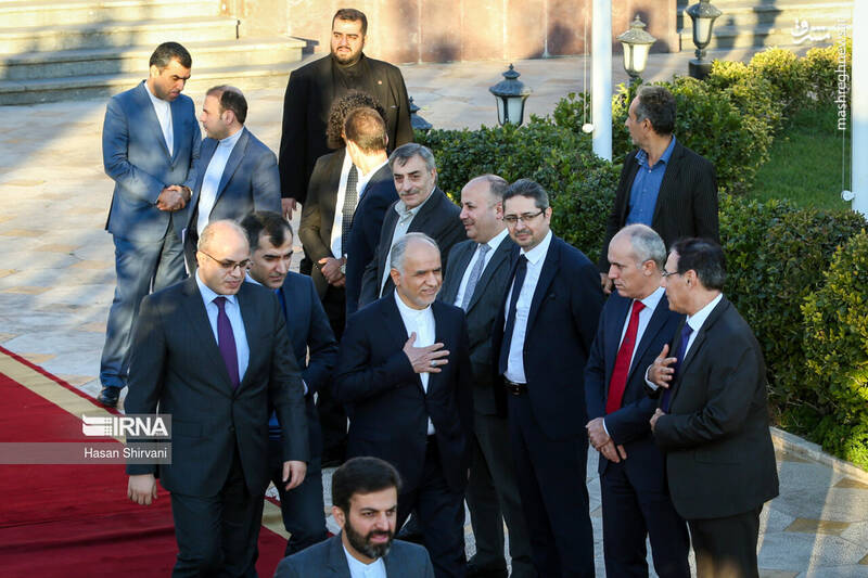 عکس / ورود نخست وزیر سوریه به تهران 7