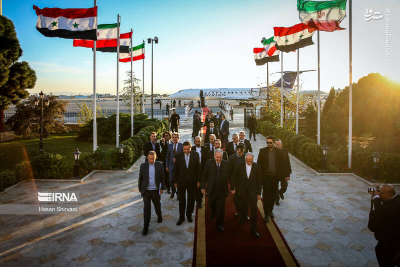عکس / ورود نخست وزیر سوریه به تهران 5