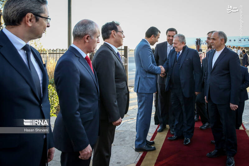 عکس / ورود نخست وزیر سوریه به تهران 9