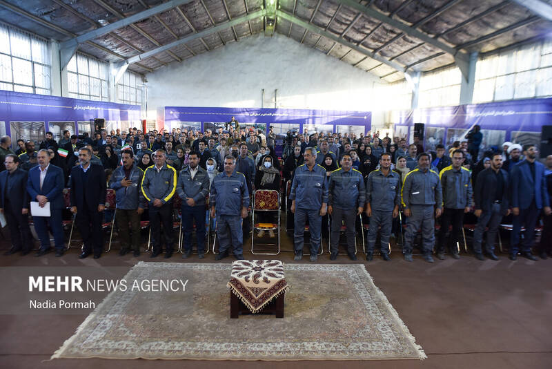 بازدید رئیس جمهور از کارخانه ایران تراورس البرز