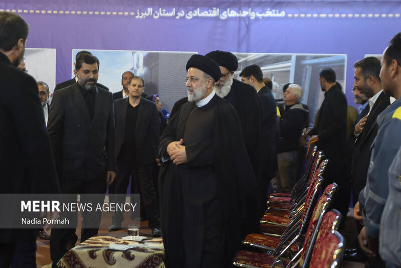 بازدید رئیس جمهور از کارخانه ایران تراورس البرز