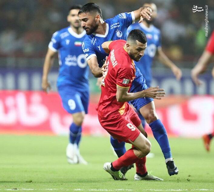 استقلال پشت سخره فولادی ماند/ جدال مربیان لالیگایی برنده نداشت +عکس