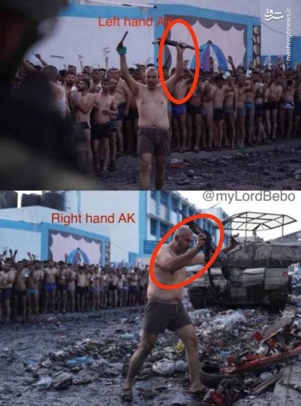 سرباز به اون پیرمرد بگو از اون زاویه بیاد +عکس