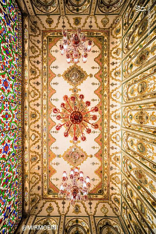 معماری ایرانی - اسلامی در خانه ملاباشی اصفهان 2