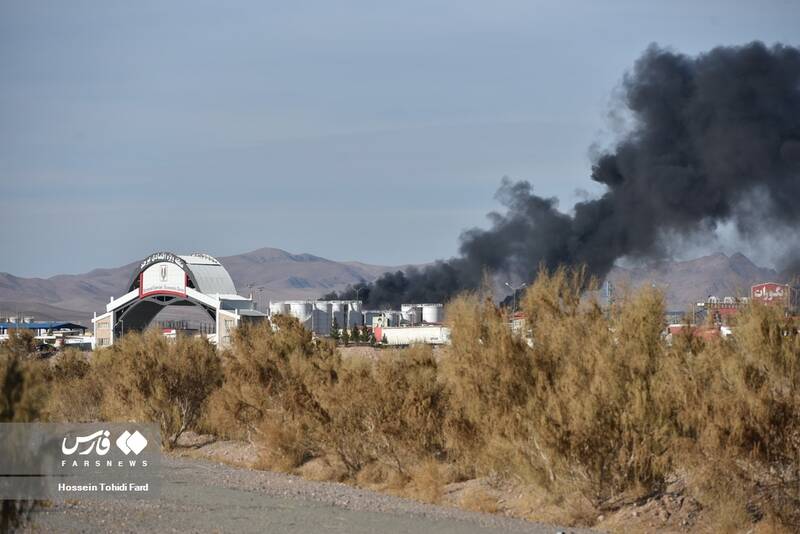 دومین روز آتش سوزی