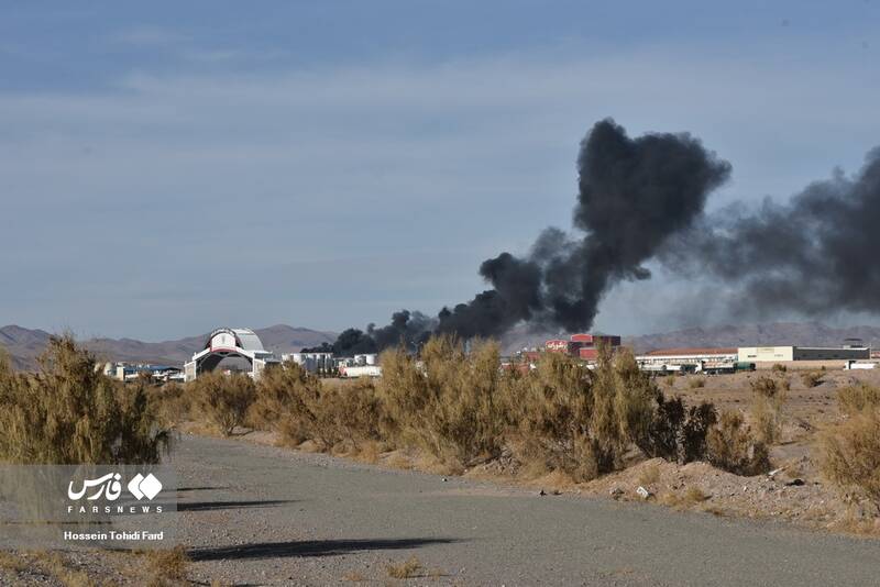 دومین روز آتش سوزی