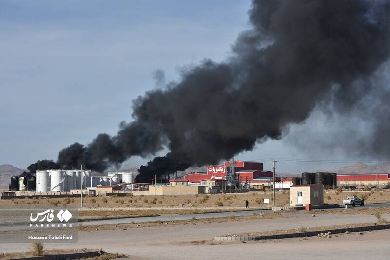 دومین روز آتش سوزی