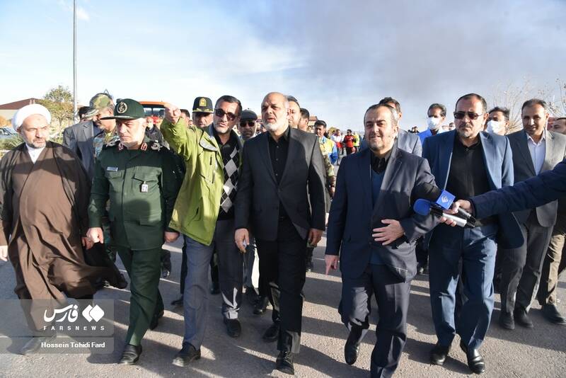 دومین روز آتش سوزی