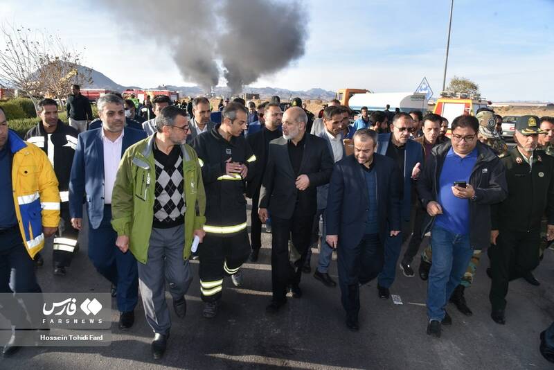 دومین روز آتش سوزی