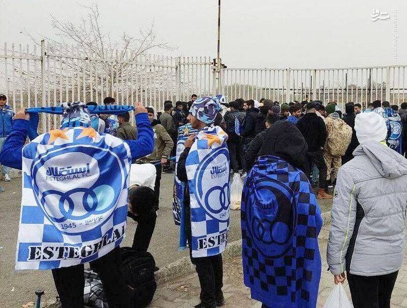 لحظه به لحظه با حواشی دربی صد و دوم