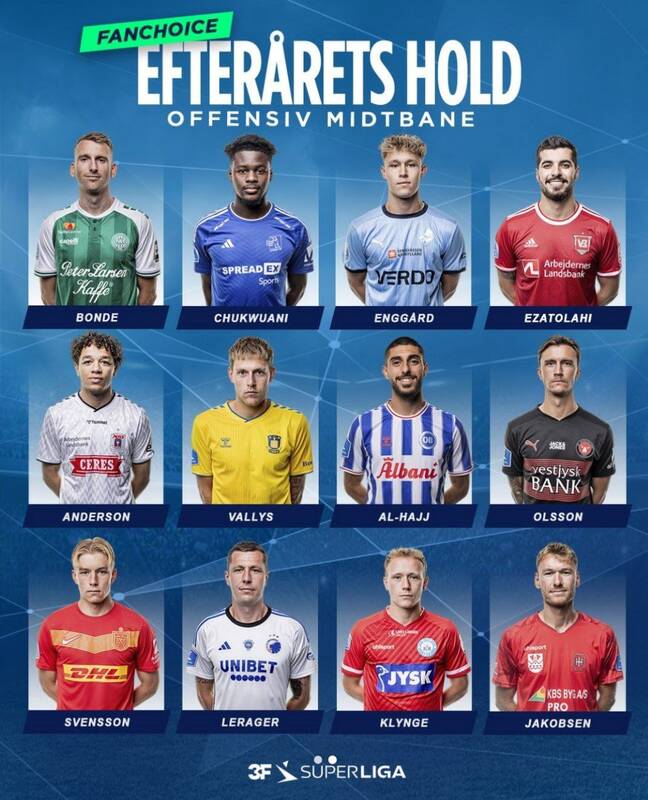 عزت اللهی جزو بهترین هافبکهای سال دانمارک +عکس