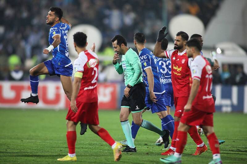 رعایت نشدن پروتکلهای VAR در دربی ۱۰۲