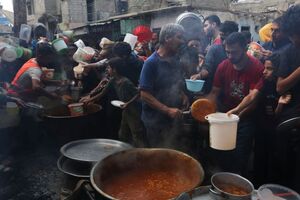 بحران کمبود غذا در غزه به روایت تصویر | ببینید