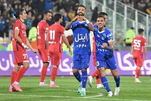 عذرخواهی مدافع نساجی در پایان بازی با استقلال