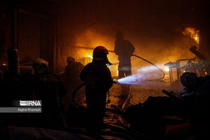 وقوع آتش‌سوزی در یکی از توربین‌های نیروگاه شهید منتظری اصفهان
