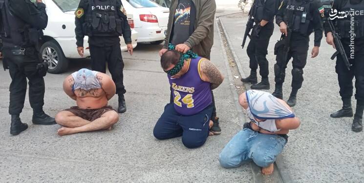 عملیات نوپو در طبقه پنجم ساختمانی در پرند +عکس