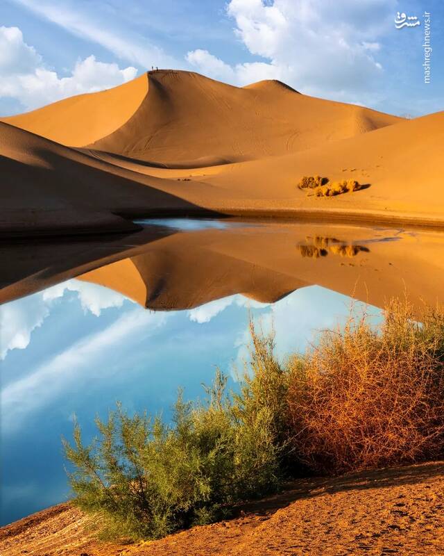 عکسی از کویر زیبای یزد 2