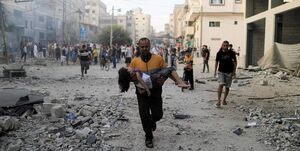 ابراز نگرانی فرانسه از تداوم حملات صهیونیست‌ها به نوار غزه