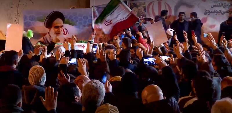 مراسم وداع با پیکر شید سید رضی در معراج شهدا +عکس و فیلم