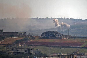 حمله راکتی مجدد به پایگاه اشغالگران آمریکا در شرق سوریه