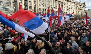 ادامه اعتراض صرب‌ها به انتخابات