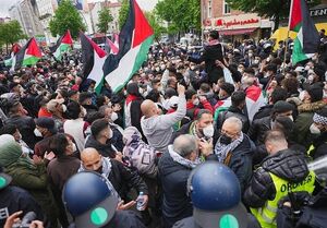 تظاهرات حمایت از فلسطین در مادرید