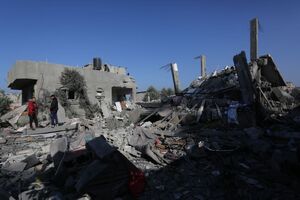 تخریب خانه‌ای دیگر در غزه توسط صهیونیست‌ها