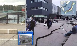 تصاویر خسارات ناشی از زلزله مهیب در ژاپن