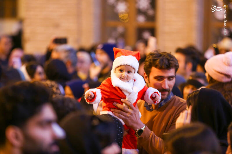 حال و هوای سال نو میلادی در محله ارمنی نشین جلفا 4