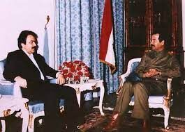 رجوی صدام منافقین