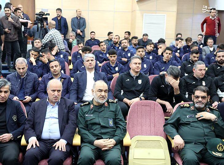 عکس/ حضور سردار سلامی در «کمپ تیم ملی فوتبال»