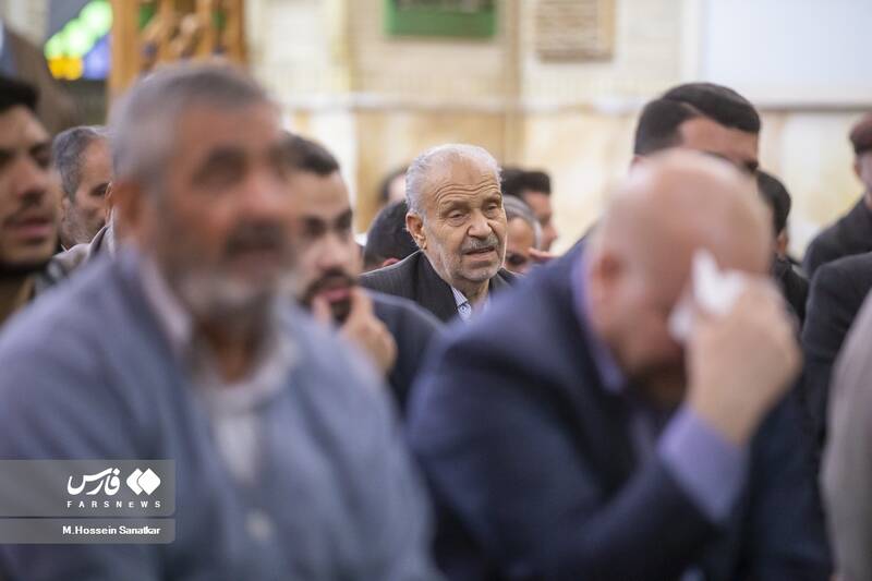 عکس / سخنرانی محمد باقر قالیباف در مسجدابوذر 12