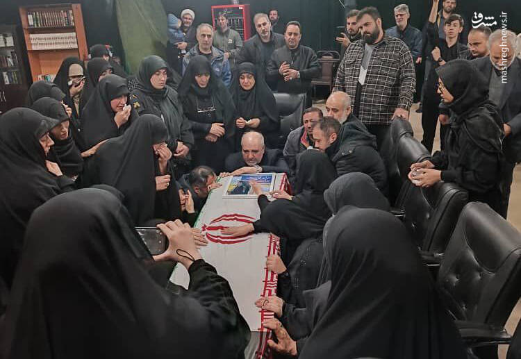 اهالی تهران به استقبال یکی از شهدای کرمان آمدند +عکس