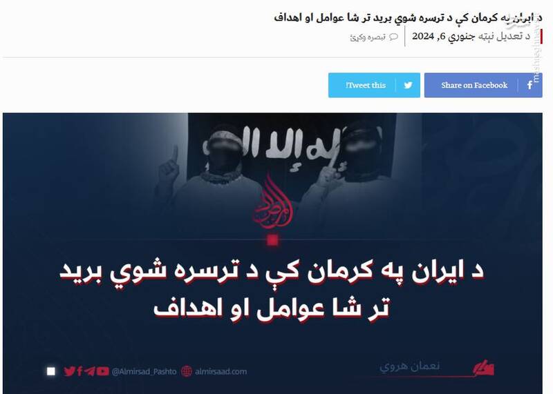 تکفیریها چگونه از تاجیکستان سر درآوردهاند؟ / آیا طالبان از حمله تروریستی به کرمان اطلاع داشت؟ / نقش یک رابط آلمانی در دوشنبه پس از چهارشنبه خونین تکفیریها / صدای آمریکا را از رادیو داعش میشنوید! 13