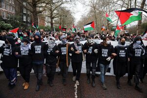تظاهرات حمایت از مردم مظلوم غزه در لندن