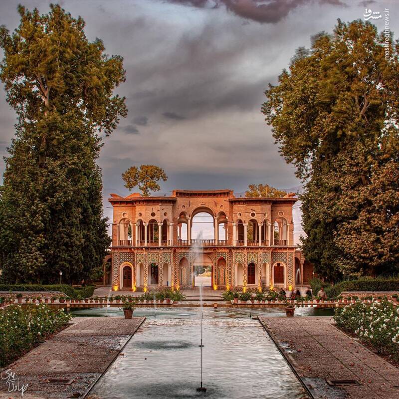 طراحی زیبای عمارت ورودی باغ شازده ماهان در کرمان 2