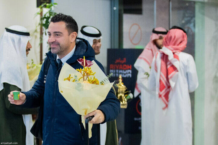 کاروان تیم فوتبال بارسلونا وارد عربستان شد