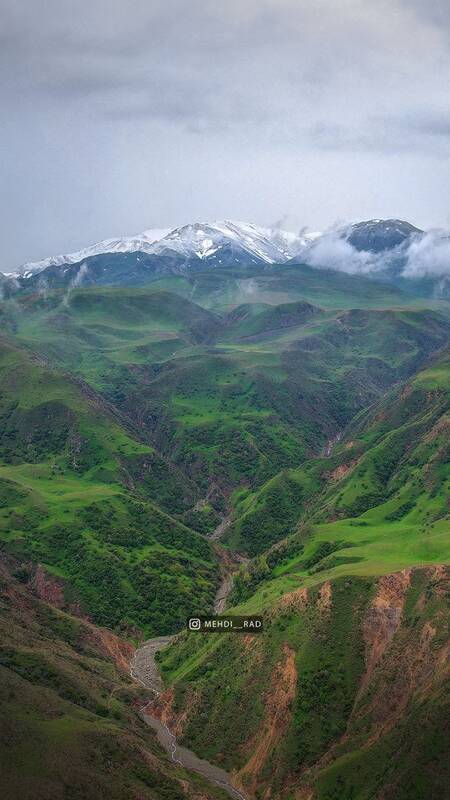 طبیعت دیدنی مشگین شهر زیبا در استان اردبیل