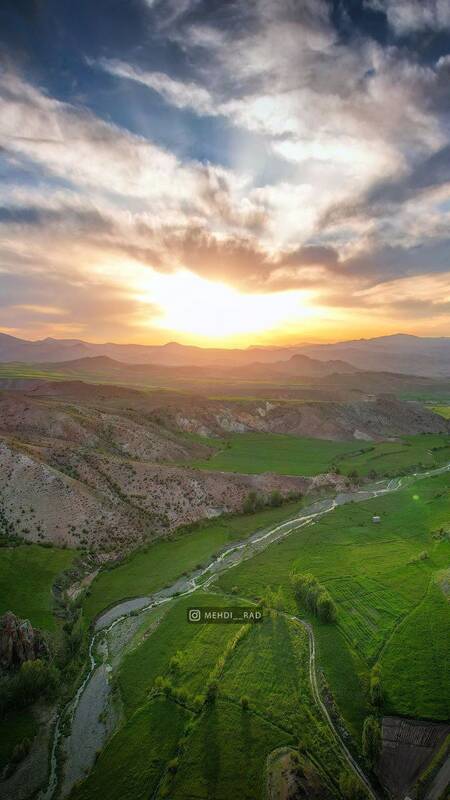 طبیعت دیدنی مشگین شهر زیبا در استان اردبیل