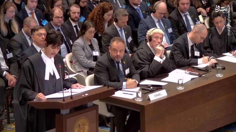 واکنش عجیب نماینده اسرائیل در دادگاه لاهه