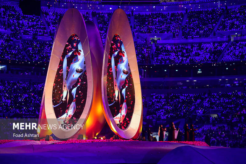 مراسم افتتاحیه جام ملتهای آسیا